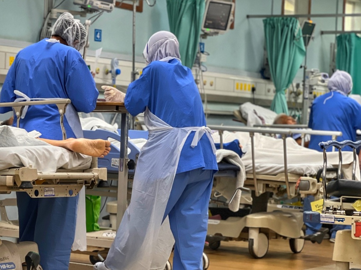 Ipoh GH ETD red zone close up